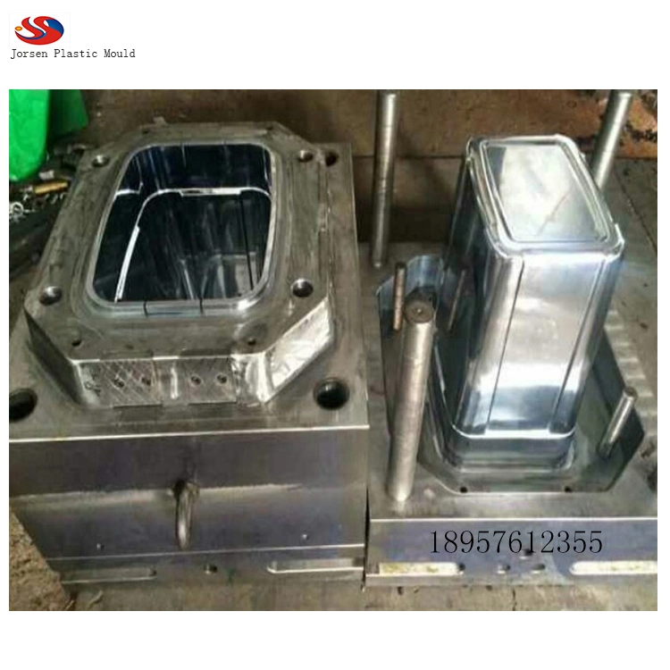 Specializing in Manufacturing 30L 50L 80L 100L Outdoor Large Capacity Trash Can Mold/Plastic Trash Can Mold