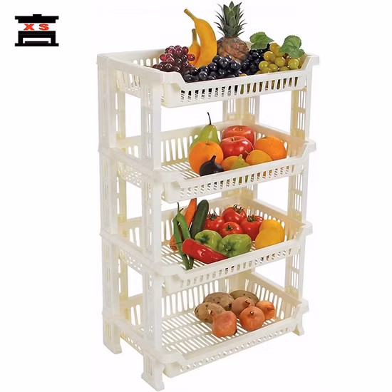 Molde de plástico para mercadorias diárias, molde de prateleira de shampoo, molde de prateleira para banheiro