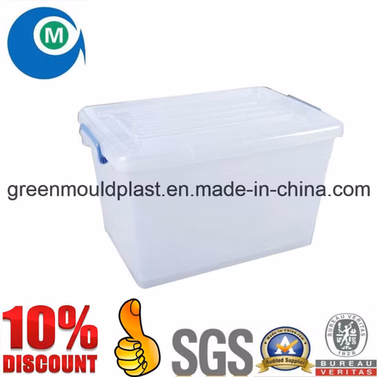 Fábrica de molde dobrável de caixa de recipiente de arroz de injeção de plástico OEM